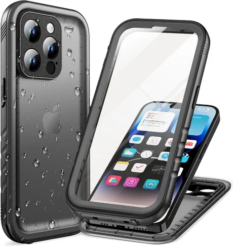 Vista 35 de Cozycase Compatible con funda impermeable para iPhone 11, protector de pantalla incorporado, cubierta de parachoques resistente de cuerpo completo