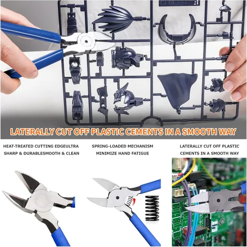 Vista 3 de 108 piezas de grado profesional para kits de herramientas de modelo, juegos de herramientas de hobby, máquina pulidora eléctrica y caja
