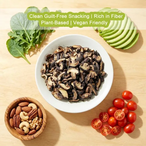 Vista 5 de VIGOROUS MOUNTAINS Patatas fritas de champiñones Shiitake