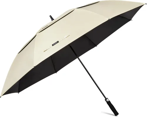 Vista 8 de G4Free Paraguas de golf con protección UV de 47/54/62/68 pulgadas, con apertura automática, doble toldo con ventilación de gran tamaño, extra