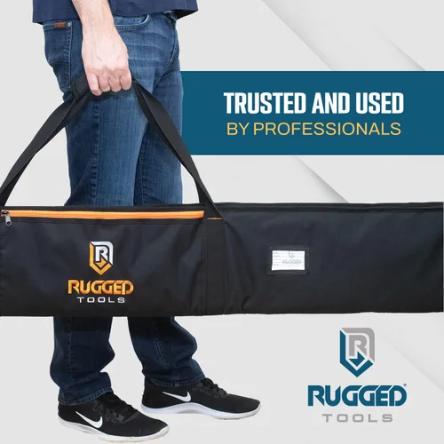 Vista 7 de Bolsa de riel guía de Rugged Tools - Bolsa protectora para rieles guía de sierra de hasta 59