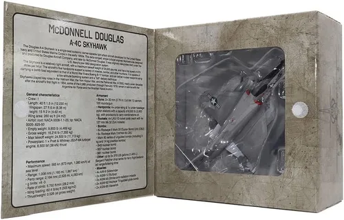Vista 8 de Motor city classics Coleccionable a presión militar a escala 1:72 Mcdonnell Douglas A-4C Skyhawk Militaria Diecast Model 27291-56