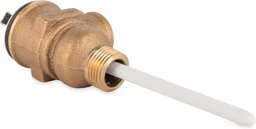 Vista 3 de Camco 10423 Válvula de alivio de temperatura y presión de 1/2 pulgada con sonda recubierta de epoxi de 4 pulgadas, marrón