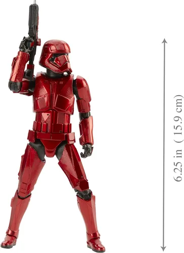 Vista 3 de STAR WARS The Black Series Carbonized Collection Sith Trooper - Figura de acción a escala de 6 pulgadas The Rise of Skywalker (exclusivo de Amazon)