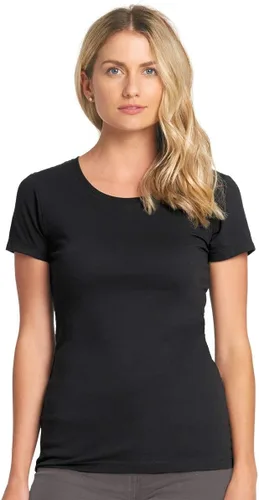 Vista 4 de Shelby Cobra USA Logo Emblem Powered by Ford Cars and Trucks Womens Slim Fit Junior Shirts, White, Medium