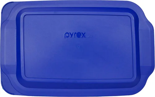 Vista 2 de Pyrex 233-PC 3qt Laguna Azul Tapa de repuesto para almacenamiento de alimentos - Fabricado en Estados Unidos