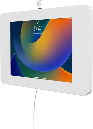 Vista 9 de Soporte de pared para iPad con bloqueo – Soporte de pared antirrobo CTA para iPad de 10.9 pulgadas – iPad 7ª/8/9 Gen – iPad Air 4 – Galaxy Tab