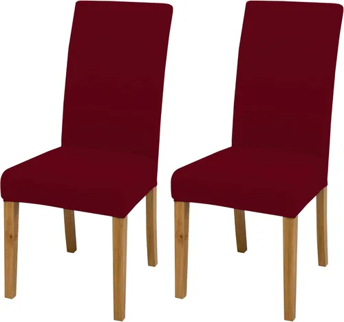Vista 122 de BIETYONE - Fundas para sillas de comedor, juego de 2 fundas para sillas de comedor o cocina, lavables, protectoras, para sillas Parsons