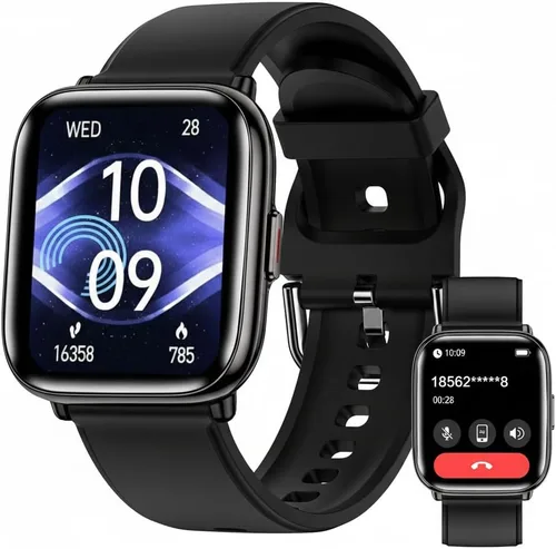 Smartwatch for Women, 1.75" AMOLED Smart Watch with Bluetooth Call (Make/Answer), AI Da GPT, Fitness Tracker with BP Heart Rate Monitor, Reloj