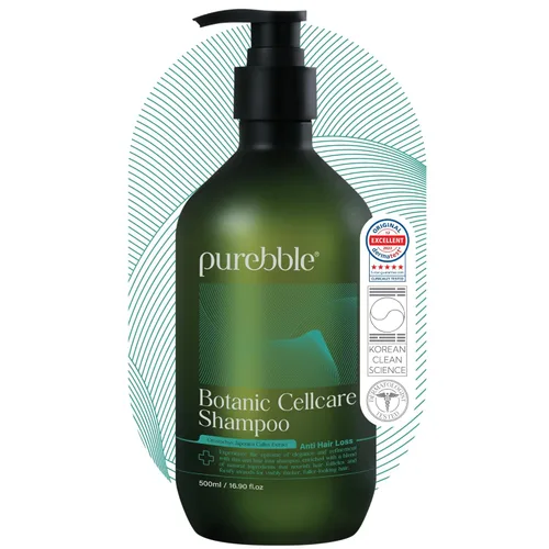 Champú antipérdida de cabello, champú para el crecimiento del cabello Botanic Cellcare 16.9 fl oz, 16.90 fl oz | Sin sulfato, sin parabenos y seguro