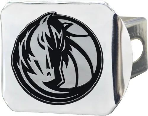 Vista 2 de FANMATS NBA Dallas Mavericks - Cubierta de enganche cromada