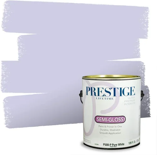 Vista 182 de Prestige Pintura interior e imprimación en uno, increíble, satinado, 1 galón