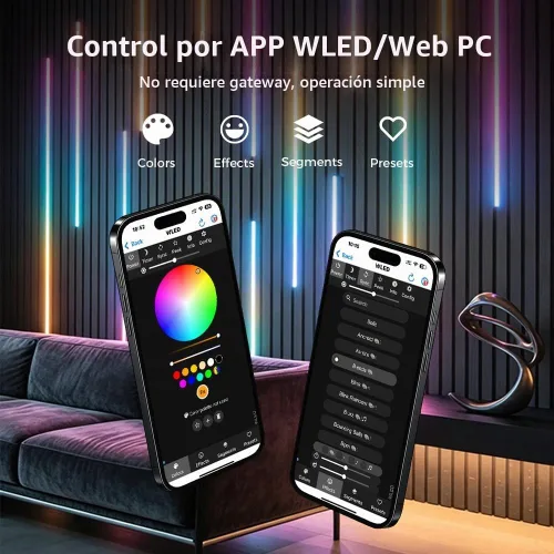Vista 2 de GLEDOPTO Controlador de tira de luces LED WLED Elite de 6 canales