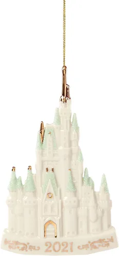 Vista 3 de Lenox - Adorno navideño de Campanilla con un lazo navideño, multicolor, modelo 2021