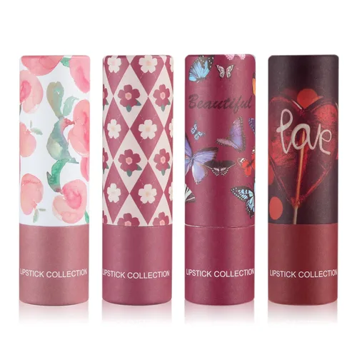 Juego de 4 pintalabios color nude mate, hidratante, natural, de larga duración, impermeable, de terciopelo, maquillaje de labios para mujeres-03