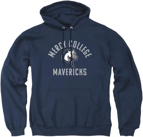 Vista 32 de LOGOVISION Colección oficial de sudaderas con capucha para adultos con logotipo desgastado grande universitario