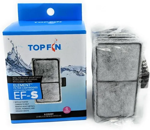 Vista 2 de Top Fin Cartuchos de filtro EF-S Element (6 unidades) para pecera