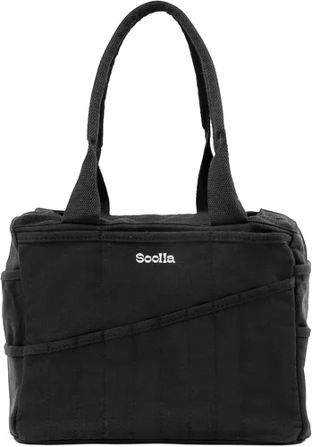 Vista 19 de Soolla Bolsa de estudio: bolsa de herramientas de cerámica, almacenamiento de suministros de arte, organizador de hilo de tejer, proyectos