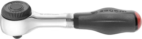 Facom R.360 - Trinquete de Acción Rápida con Mango Giratorio, 1/4" de accionamiento
