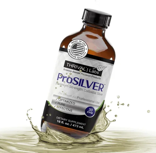 Vista 12 de ProSILVER Black Label Pro-Strength Plata coloidal para apoyo inmunológico, 30 PPM de fuerza máxima para uso profesional, botella de vidrio oscuro