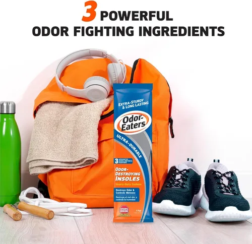 Vista 10 de Plantillas eliminadoras de olores ultra durables, resistentes, acolchadas, 1 par, OEUDHD2545, 1, 1