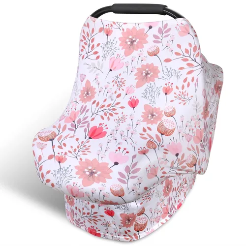 Vista 17 de Rquite Funda para Asiento de Coche Todo en Uno para Bebé, Fundas para Asiento de Coche para Niña y Niño, Funda Elástica y Suave para Asiento