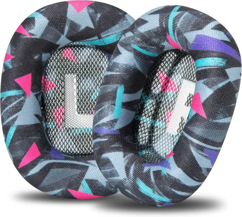 WC PadZ Max - Almohadillas para los oídos compatibles con AirPods Max 1 y 2, fabricadas por Wicked Cojines, tela suave, comodidad mejorada y estilo