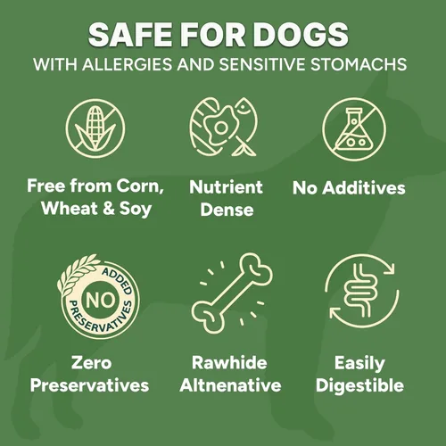 Vista 5 de Gaines Family Farmstead - Filetes de ternera y batata para perros, 8 onzas, totalmente naturales, sin granos, golosinas saludables para perros