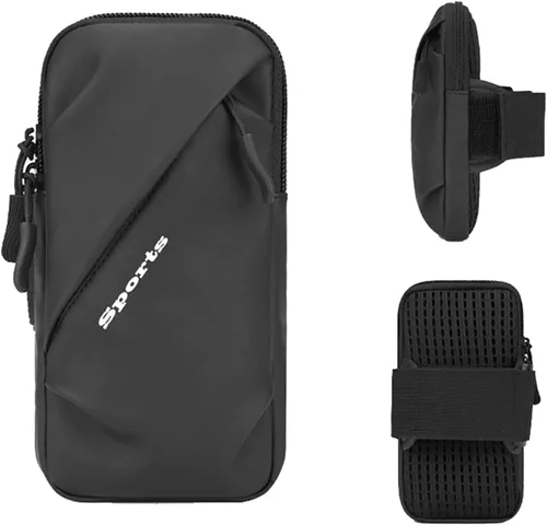 Funda resistente al agua para teléfono celular, soporte para correr para brazalete para correr bandas de brazo de teléfono con entrenamiento - Se