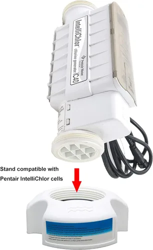 Vista 4 de ATIE Soporte de lavado ácido para celda de sal de piscina GLX-CELLSTAND/520670 Kit de lavado ácido IntelliChlor Compatible con todas las células