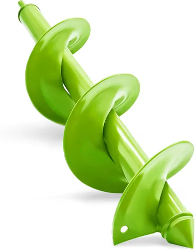 Vista 16 de SYITCUN Broca de taladro para plantar – Broca en espiral de 3 x 12 pulgadas – Herramienta de maceta de bulbos y excavadora de agujeros para poste