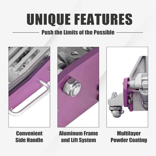 Vista 3 de Torin AT830003XLP Gato de piso de aluminio con doble pistón de elevación rápida: gato de piso con bomba de elevación rápida, capacidad de 3