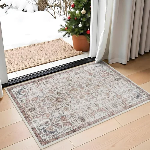 Vista 30 de Alfombra de Pasillo Lavable - Alfombras de Cocina de 2'6"x12' con Respaldo Antideslizante, Alfombras de Casa de Campo para Interiores para Sala