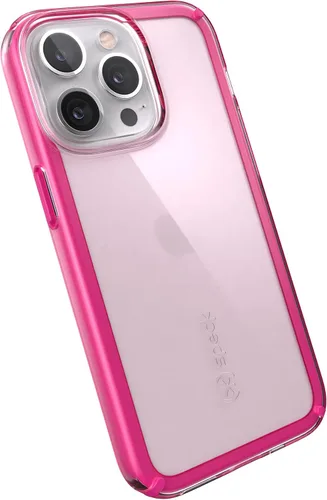 Vista 8 de Speck Funda MagSafe para iPhone 13 Pro, protección contra caídas y cámara, funda transparente para teléfono, compatible con carga inalámbrica