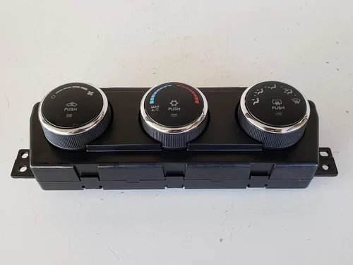 Vista 2 de Dodge 11 12 Ram 1500 y 2500 Unidad de temperatura del panel de control de clima Calentador de A/C