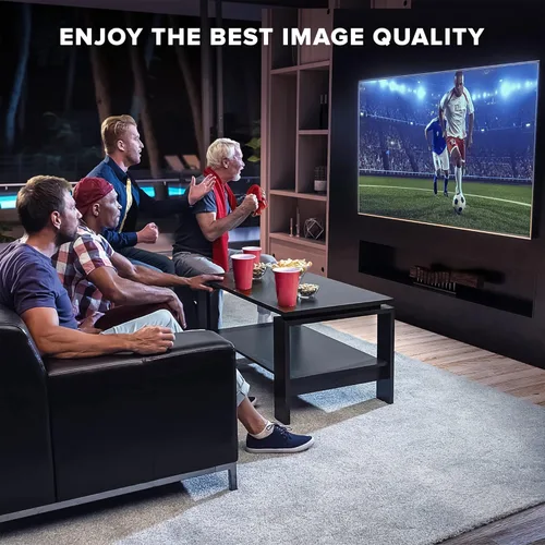 Vista 4 de Cable coaxial RG6, cuádruple blindado, 1.5 / cable de cobre negro sin oxígeno para TV, Internet y más - Cable coaxial flexible