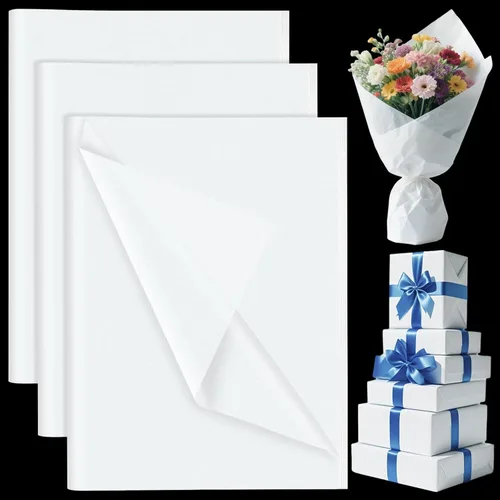 Vista 21 de PLULON 60 hojas de papel de seda rosa de San Valentín a granel, para bolsas de regalo, hojas de papel de seda para el hogar, cocina, manualidades