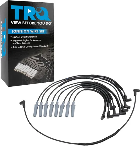 Vista 8 de TRQ Juego de cables de bujía de encendido del motor compatible con Hyundai Tucson Kia Sportage 2.7L Nrew