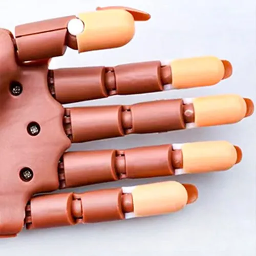 Vista 6 de Las uñas mejoradas no se caen fácilmente para entrenamiento de uñas, práctica de manos, manos de entrenamiento de uñas, flexibles, móviles