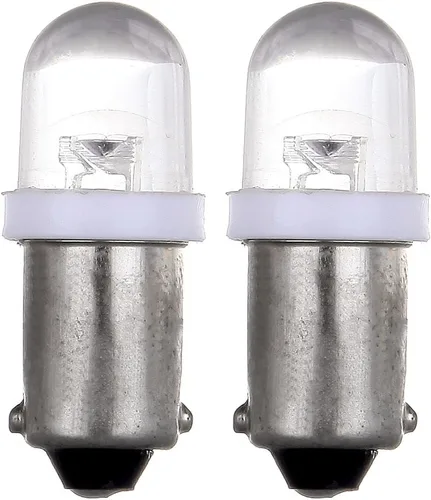 Vista 3 de cciyu 10X xenón blanco BA9S lámpara LED instrumento Cluster Panel Dash bombillas bayoneta 56-76 para Ford para tablero de instrumentos medidor