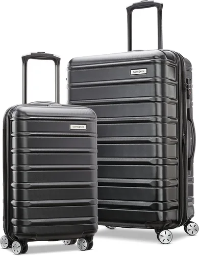 Vista 26 de Samsonite Omni 2 - Equipaje rígido extensible con ruedas giratorias, Plateado (Arctic Silver)