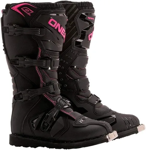 O'Neal - Botas de motocross para hombre con logotipo