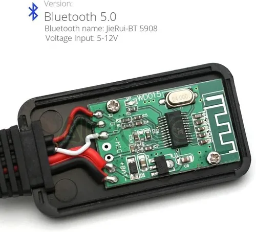Vista 3 de Módulo receptor Bluetooth de coche para Kenwood CA-C2AX KCA-iP500 CA-C1AX 13Pin Radio estéreo adaptador de cable auxiliar entrada de audio