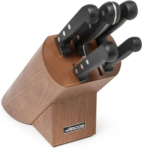 Vista 54 de Arcos Cuchillo para pan de acero inoxidable nitrum de 8 pulgadas y hoja de 7.874 in. Obtén una gran variedad de cortes para tu alimentación.