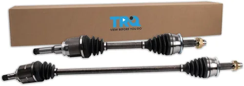 Vista 133 de TRQ Juego de ensamblaje de eje CV del lado del conductor y del pasajero delantero compatible con Ford Escape Automatic Transmission 2009-2012 Mazda