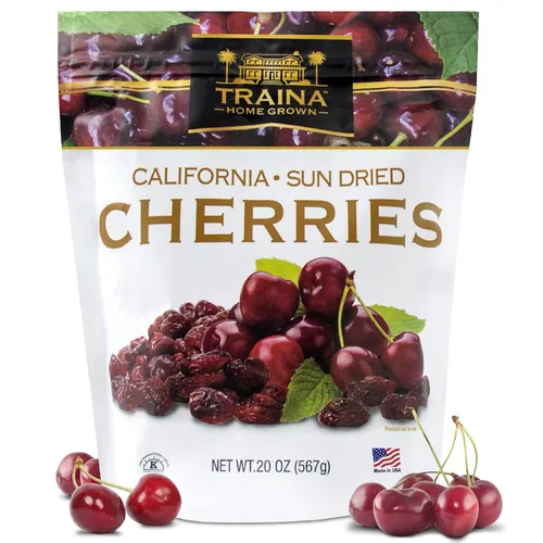 Vista 11 de Traina Home Grown Baker's Fruit Medley - Duraznos en cubitos, arándanos rojos, albaricoques, peras, nectarinas y pasas - Sin OGM, Sin Gluten