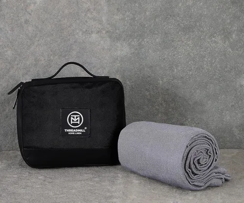 Vista 17 de Threadmill - Mantas de algodón de lujo para cama tamaño individual Manta 100% algodón para todas las estaciones para cama individual Manta