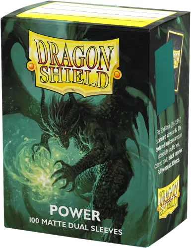 Vista 29 de Dragon Shield Fundas para cartas de tamaño estándar mate dual 100 unidades - Fundas TCG premium suaves y resistentes - Compatibles con Pokémon