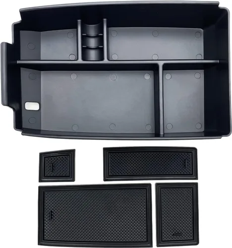 Vista 5 de JOJOMARK Compatible con Ford Escape 2020 2021 2022 2023 2024 2025, Bronco Sport 2021-2023 2024 2025 Accesorios Organizador de bandeja de consola