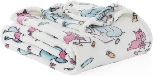 Vista 15 de Berkshire Peanuts® VelvetLoft® - Manta extragrande para niños con el adorable personaje de Snoopy de peluche, clase de arte de Snoopy de Peanuts